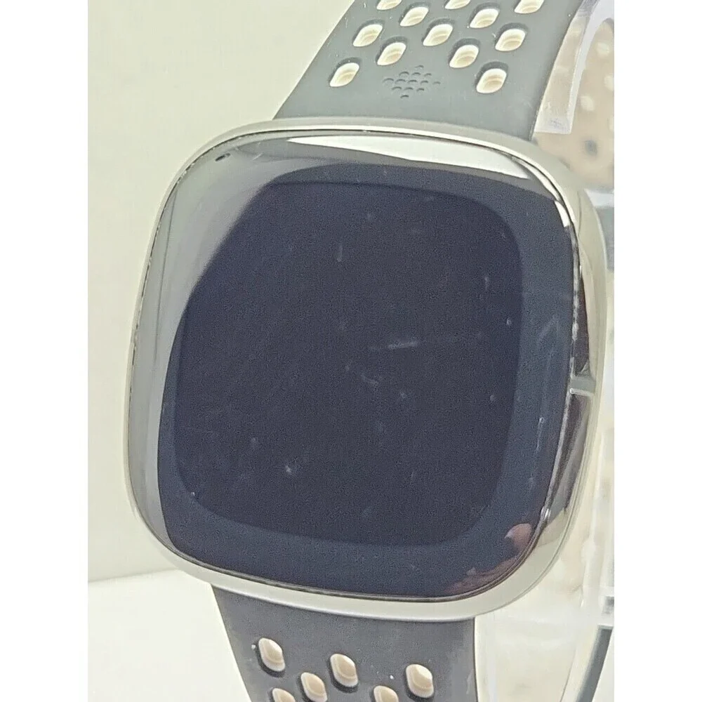 Fitbit Sense FB512 Smartwatch GPS ECG Sleep Heart Rate Activity Tracker - Read
